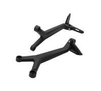 Pedales Para Trident 660 2021-2022 2023 2024 2025 Para TRIDENT660 Motocicleta Kit De Estriberas Para Pasajero Trasero Soporte De Reposapiés(All black suit)