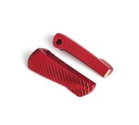 pedales Para VESPA GTS 300 300ie Para Super 250 200 125 Ie 60 Motocicleta Scooter Estriberas Traseras Reposapiés Pedales Apoyo(Red - B)