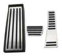 Pedales Para Volvo XC90 2017-2021 Fundas Para De Acelerador Freno Y Reposapiés cubiertas de pedales(3Pcs AT with rest)