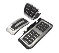 Pedales para VW Golf 7 Lavida Tiguan Tapas para Pedales Juego de Pedales de Embrague y Freno Funda para Pedales de Coche