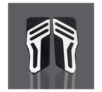 Pedales Pie para T-MAX560 para TMAX 560 para Tech para MAX 2022-2023 Clavijas De Estribo De Motocicleta Reposapiés Escalón Motocicleta Reposapiés(Plata)