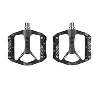 Pedales Planos de Bicicleta montaña 9/16 '', 3 rodamientos sellados, Pedales Ciclismo Plataforma Ancha aleación Aluminio Ligeros for BMX/MTB, universales, 285g
