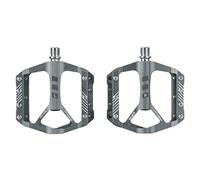 Pedales Planos de Bicicleta montaña 9/16 '', 3 rodamientos sellados, Pedales Ciclismo Plataforma Ancha aleación Aluminio Ligeros for BMX/MTB, universales, 285g