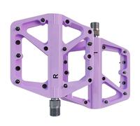 Pedales planos para bicicleta, plataforma de nailon de base ancha con rodamiento sellado de 9/16 pulgadas para entusiastas del ciclismo de montaña, 1 par