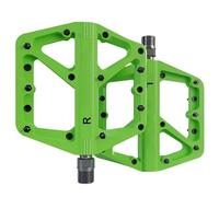 Pedales planos para bicicleta, plataformas de nailon de base ancha con rodamiento sellado de 9/16 pulgadas para entusiastas del ciclismo de montaña, 1 par de pedales de plataforma ancha