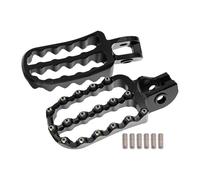 Pedales reposapiés anchos motocicleta, para KT&M 125, 200, 250, 300-500, EXCEXCF, XC, XCF, SX, SXF, 17-2022(Black)