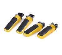 Pedales Reposapies Moto Compatible Con CBR900RR Para Fireblade 2000 2001 2002 2003 Para VTR1000 2000 2001 2002 2003 2004 2005 Motor Reposapiés Delanteros Traseros Estriberas