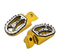 Pedales Reposapies Moto Compatible Con KX250 2005 2006 2007 2008 1 Par De Reposapiés Delanteros Y Traseros Para Motocicleta, Pedal De Aluminio