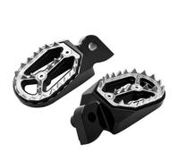 Pedales Reposapies Moto Compatible Con KX250 2005 2006 2007 2008 1 Par De Reposapiés Delanteros Y Traseros Para Motocicleta, Pedal De Aluminio