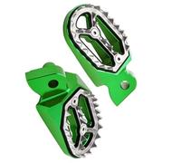 Pedales Reposapies Moto Compatible Con KX250 2005 2006 2007 2008 1 Par De Reposapiés Delanteros Y Traseros Para Motocicleta, Pedal De Aluminio