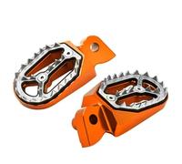 Pedales Reposapies Moto Compatible Con KX250 2005 2006 2007 2008 1 Par De Reposapiés Delanteros Y Traseros Para Motocicleta, Pedal De Aluminio