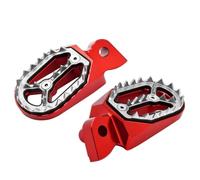 Pedales Reposapies Moto Compatible Con KX250 2005 2006 2007 2008 1 Par De Reposapiés Delanteros Y Traseros Para Motocicleta, Pedal De Aluminio