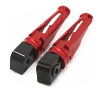 Pedales Reposapies Moto Compatible Con Yamaha Para XJ6 Para FZ1 Para FZ6 Para FZ6R 1 Par De Estriberas Traseras Izquierda Y Derecha Para Motocicleta Adaptador Reposapiés Para Pasajero Aluminio