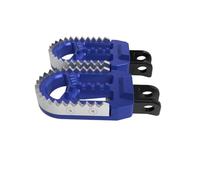 Pedales reposapiés motocicleta para Honda CRF250Rally 300 CRF1000L 1100L MSX125/Grom XL750(Tyle 2 Blue)