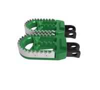 Pedales reposapiés motocicleta para Honda CRF250Rally 300 CRF1000L 1100L MSX125/Grom XL750(Tyle 2 Green)