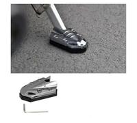 pedales reposapiés Para Gingira 500/450 Para Napoleón 450 Para Black Flag 500 Soporte Para Reposapiés Motocicleta Asiento Marco Lateral Engrosado Ensanchado(Titanium-B)