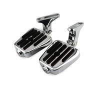 pedales reposapiés Para Harley Para Touring Para Street Electra Para Glide Para Road King 1993-2024 Clavijas Pie Traseras Pasajero Motocicletas Pedal Montaje Reposapiés(Style 4)