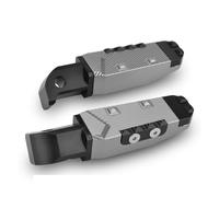 pedales reposapiés Para Yamaha MT07 MT09 TRACER GT XSR700 Para XTRIBUTE XSR900 XJ6 Para DIVERSION F FZ6 FAZER S2 Clavijas Pie Traseras Delanteras Motocicleta(K(Rear))