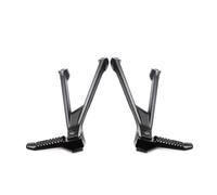 Pedales Reposapiés Traseros Motocicleta Para S1000RR 2022 2019 2020 2021 M1000RR 2020 2021 2022 Kit De Soporte De Apoyo(1 juego negro)