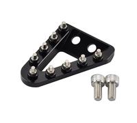 Pedales soporte CNC Ajuste para KT&M 125-450 500 SX SXF XC XCF EXCEXCF XCW TPI SD 6D 2017-2023 Punta placa paso Pedal freno trasero ancho Reposapies Trasero(Black)