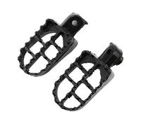Pedales soporte CNC Ajuste para Yamaha DL650 PW 80 TW200 Dirt Pit Bike, accesorios, piezas motocicleta, pedales Reposapies Trasero(Black)