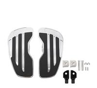 Pedales soporte CNC Reposapiés anchos delanteros y traseros motocicleta para Kawasaki Vulcan S 650 EN650 VN650 2015-2023 Reposapies Trasero(Chrome For Passenger)