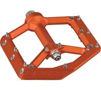 Pedales Spank Spike - Plataforma, Aluminio, 9/16", Naranja