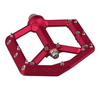 Pedales Spank Spike - Plataforma, Aluminio, 9/16", Rojo