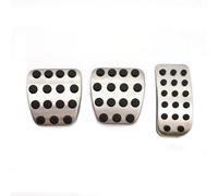 pedales universales Compatible con Benz para Vito 2011-2022 Pedales de coche de acero inoxidable Pedal de freno de gas antideslizante(3pcs)