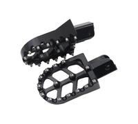 Pedales Y Reposapiés Universales De Aluminio CNC para Motocicletas para CRF50 XR70 CRF110 CRF 50 70 110 50CC 70CC Pie Motocicleta Estriberas(Black)