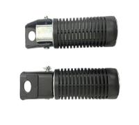 Pedalesn Motocicleta 1 Par Universal De 10mm Para EX5 Para CG125 Cubierta De Pie De Estribo De Motocicleta Almohadillas De Pedal De Goma Cubierta De Placa Antideslizante Reposapiés