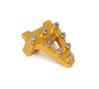 Pedalesn Motocicleta Clavijas De Pie Para Motocicleta Pedales Reposapiés Para Scooter Clavija Para CRF50 Para XR50 Para SDG Para SSR Para COOLSTER Reposapiés(Gold)