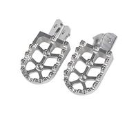 Pedalesn Motocicleta Pedal De Reposapiés Para Motocicleta CRF150F Para CRF230F 2003 2004 2005 2006 2007 2008 2009 2010 2011 2012 2013-2023 Reposapiés(Silver)