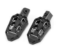 Pedalesn Motocicleta Pedal Extensor Reposapiés Delanteros Motocicleta Para KAWASAKI Para Ninja 400 650 Para ZX-25R Para Z400 Para Z900 Para ZX4RR Reposapiés(Front pedal A grey)