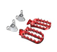 Pedalesn Motocicleta Pedales Anchos Para Motocicleta Pedales De Apoyo Para TENERE 700 Para T7 Para XTZ700 2019 2020 2021 2022 2023 Reposapiés(1 SET Red Silver)