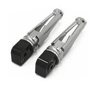 Pedalesn Motocicleta Pedales Clavijas Motocicleta Estriberas Traseras Para Kawasaki Para Z750 Para Z900 Para Z1000 Para ZX6R Para Z800 Para ZX10R Para ER-6F Para Z900RS Reposapiés(GRAY)