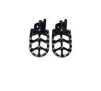 Pedalesn Motocicleta Pedales De Clavijas De Motocicleta Reposapiés Pedales Anchos Para CR125 Para CR250 Para CRF150R Para CRF250X Para CRF450R 2021 2022 2023 2024 Reposapiés(Black)