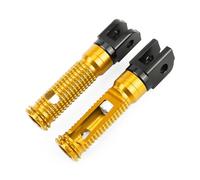 Pedalesn Motocicleta Reposapiés Antideslizante Para Motocicleta Clavijas Para Suzuki Para GSX-R1000 Para GSX-R750 Para GSX-R750Z 2016 2017 2018 2019 2020 Reposapiés(Gold)