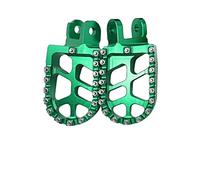 Pedalesn Motocicleta Reposapiés Motocicleta Para KLX650R Para KLX650 1987 1988 1989 1990 1991 1992 1993 1994 1995 1996 1997 1998-2004 2005 2006 2007 Reposapiés(Green)