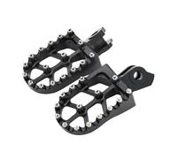 Pedalesn Motocicleta Reposapiés Para Motocicleta Pedales Reposapiés Para Scooter Clavija Para Suzuki Para RMZ250 Para RMZ450 2010 2011 2012 2013 2014 2015 2016 2017 Reposapiés(Black)