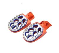 Pedalesn Motocicleta Reposapiés Para Motocicleta Reposapiés Pedal Clavija Para 125-501 2008 2009 2010 2011 2012 2013 2014 2015 2016 Reposapiés(Orange)