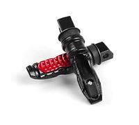 Pedalesn Motocicleta Reposapiés Para Motocicleta Reposapiés Trasero Tablero De Descanso Accesorios Para Motocicleta Reposapiés(Red)