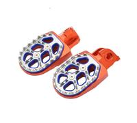 Pedalesn Motocicleta Reposapiés Para Pasajero De Motocicleta Clavijas Para 125-501 2008 2009 2010 2011 2012 2013 2014 2015 2016 Reposapiés(Orange)