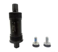 Pedalier, 73 mm x 118 mm cuadrado cónico con 2 pernos de aleación de bicicleta soporte inferior para bicicleta de montaña y bicicleta eléctrica rotación suave manivela reemplazo para entusiastas del