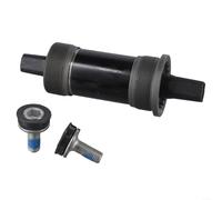 Pedalier de bicicleta cuadrado cónico sellado rodamiento 68 mm Shell BC1.37x24T manivela de metal para ciclismo de montaña de carretera (68 x 124.5 mm)