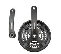 Pedalier de bicicleta de montaña triple 48-38-28d l170 alu shimano tourney ty50