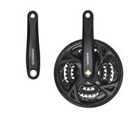 Shimano Altus M371 - Juego de bielas (170 mm, 44-32-22, 9 velocidades/Plata)