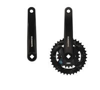 Pedalier de MTB doble 36-22d l175 alu shimano mt315 negro 7/8v boost (eje de 123