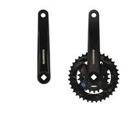 Pedalier de MTB doble 36-22d l175 alu shimano mt315 negro 7/8v boost (eje de 123