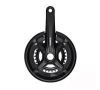 Shimano Altus FC-MT210 - Juego de Platos 46/30, 9 velocidades, Negro, 170 mm, sin Protector de Cadena